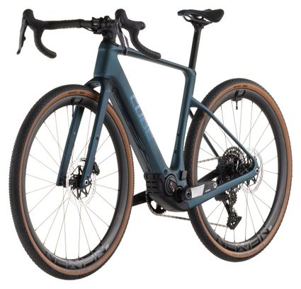 Vélo de Gravel Électrique Cube Nuroad Hybrid C:62 SLT 400X Sram Force XPLR AXS 13V 400 Wh 700 mm Vert Royal Crisscross 2026