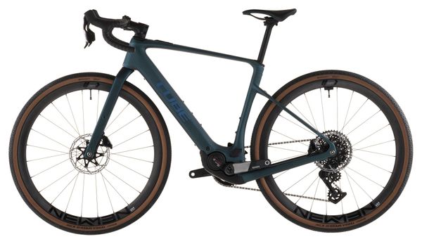 Vélo de Gravel Électrique Cube Nuroad Hybrid C:62 SLT 400X Sram Force XPLR AXS 13V 400 Wh 700 mm Vert Royal Crisscross 2026