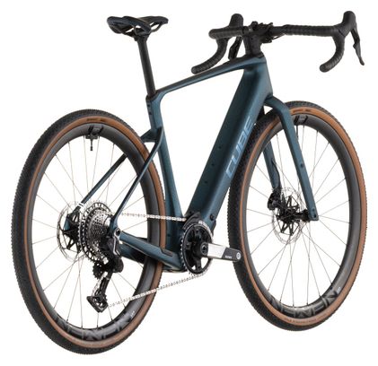 Vélo de Gravel Électrique Cube Nuroad Hybrid C:62 SLT 400X Sram Force XPLR AXS 13V 400 Wh 700 mm Vert Royal Crisscross 2026