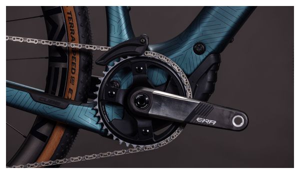 Vélo de Gravel Électrique Cube Nuroad Hybrid C:62 SLT 400X Sram Force XPLR AXS 13V 400 Wh 700 mm Vert Royal Crisscross 2026