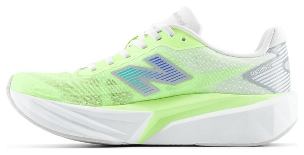 Zapatillas de running New Balance FuelCell Rebel v5 amarillas/blancas para mujer
