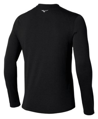 Mizuno Core Impulse Zwart Heren 1/2 Zip Top