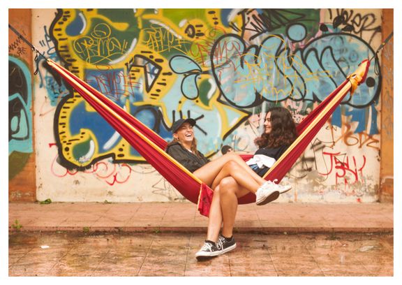 Ticket To The Moon Original Hammock Yellow