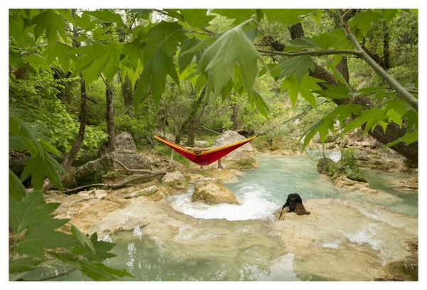 Ticket To The Moon Original Hammock Yellow