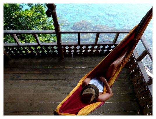 Ticket To The Moon Original Hammock Yellow
