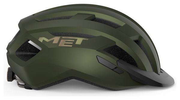 MET Allroad Olive Mat  Helmet