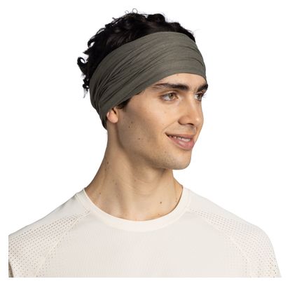 Bufanda tubular Buff Insect Shield, color caqui liso