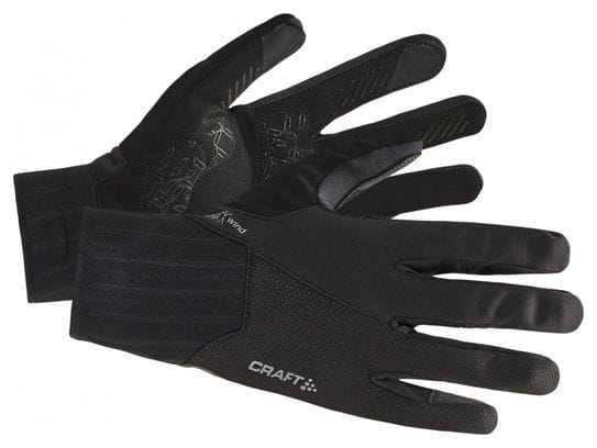 Paar CRAFT all weather handschoenen Zwart