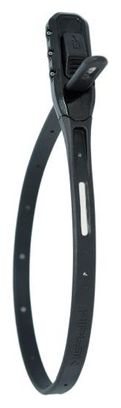 Lucchetto con cavo combinato Hiplock Z Lok nero