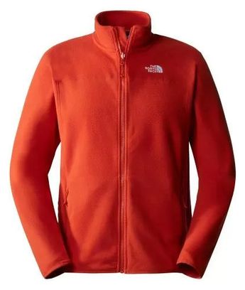 The North Face 100 Glacier Fleecejacke Herren Orange