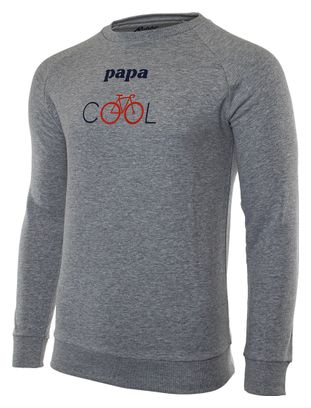 T-Shirt Lange Mouw Rubb'r Papa Cool Grey