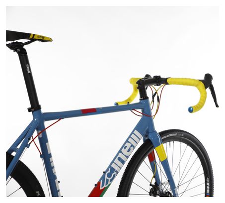 Gravel Bike Cinelli Zydeco Lala MicroShift R9 9V 700 mm Blau