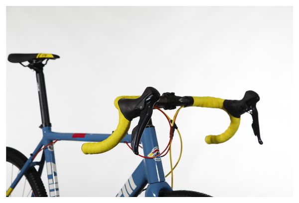 Gravel Bike Cinelli Zydeco Lala MicroShift R9 9V 700 mm Blau