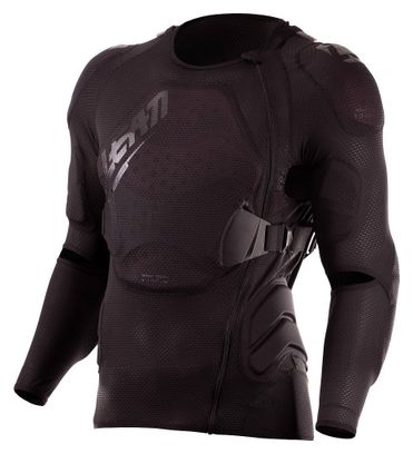 Maillot de protección de manga larga Leatt 3DF AirFit Lite Negro