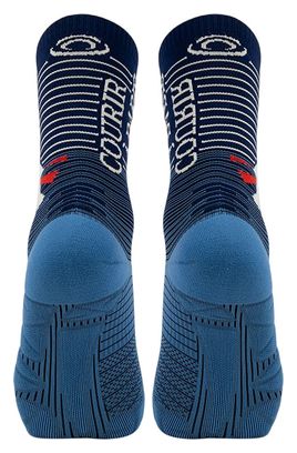 Calcetines BV Sport Run Marathon High París Azul/Gris