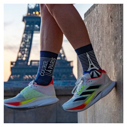 Calcetines BV Sport Run Marathon High París Azul/Gris