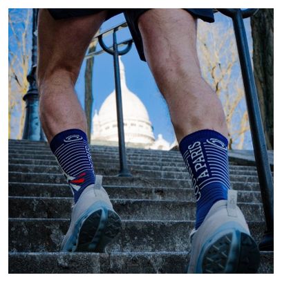 Calcetines BV Sport Run Marathon High París Azul/Gris