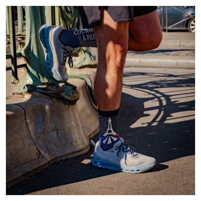 Calcetines BV Sport Run Marathon High París Azul/Gris