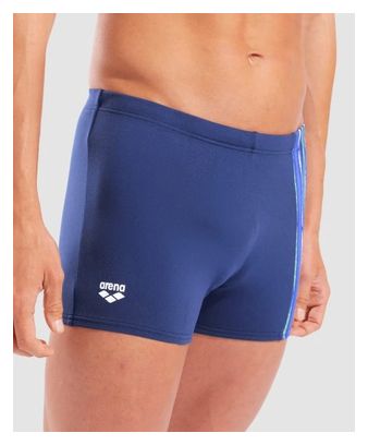 Bañador corto Arena Stripes azul para hombre 