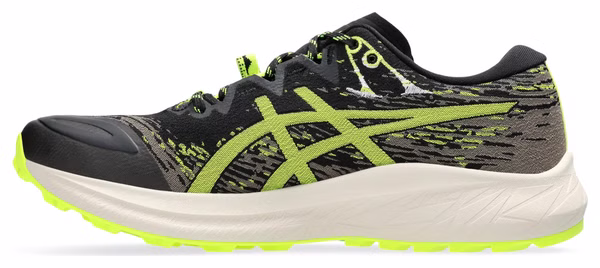 Zapatillas Trail Asics Fuji Lite 5 Negro/Amarillo, Hombre