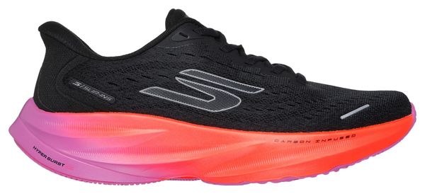 Skechers Slip-ins Aero Spark Running Shoes, Black/Purple/Pink, Women's