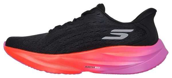 Skechers Slip-ins Aero Spark Running Shoes, Black/Purple/Pink, Women's