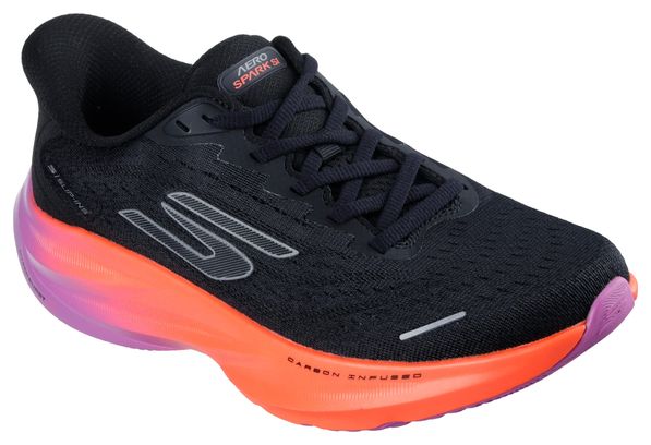 Skechers Slip-ins Aero Spark Running Shoes, Black/Purple/Pink, Women's