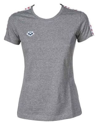 Arena Team T-Shirt Gray / White / Red Women