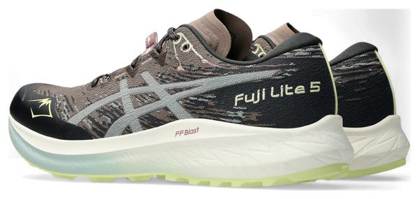 Chaussures Trail Asics Fuji Lite 5 Gris Homme