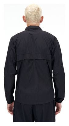 New Balance Athletics Packable Windbreaker Vest Black Men's