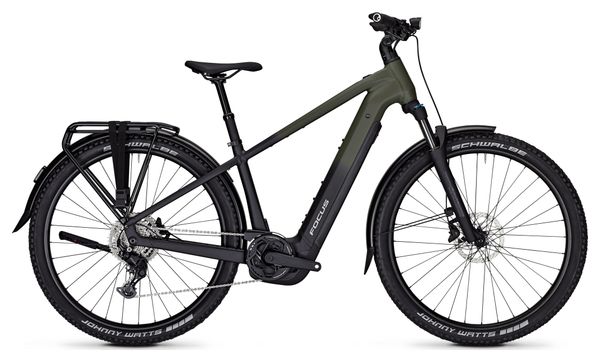 Bicicletta elettrica Focus Aventura² 6.7 X Shimano Cues 9V 600Wh 29'' Verde/Nero 2026