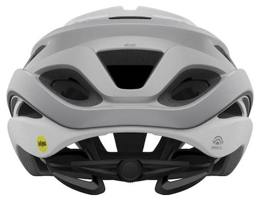 Giro Helios Spherical MIPS Road Helmet White Matt Silver 2021