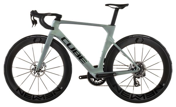 Cube Litening Aero C:68X SLX Bicicleta Carretera Sram Red AXS 12S 700 mm Sea Grey Green 2026