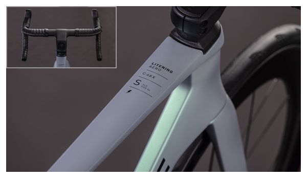 Cube Litening Aero C:68X SLX Bicicleta Carretera Sram Red AXS 12S 700 mm Sea Grey Green 2026