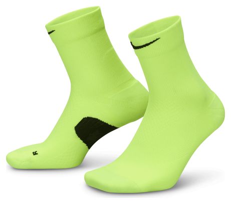 Nike Halfhoge Sokken Geel