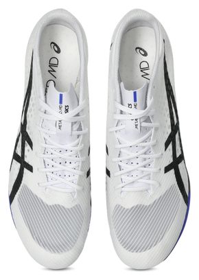 Asics Metaspeed MD White/Blue Unisex Running Shoes