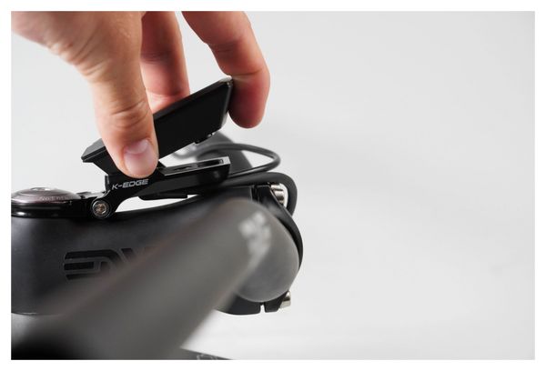 Support Déporté K-Edge Stem pour Bosch Kiox Noir