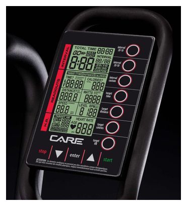 Vélo Elliptique - CARE - CROSSAIR-MAG C2