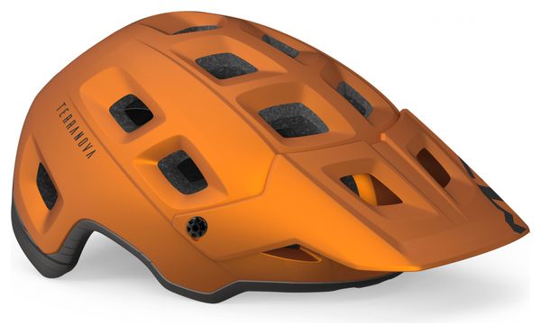 MET Terranova Mips Orange Titanium Mat 2022 All-Mountain Helm