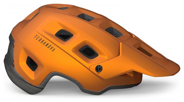 MET Terranova Mips Orange Titanium Mat 2022 All-Mountain Helm