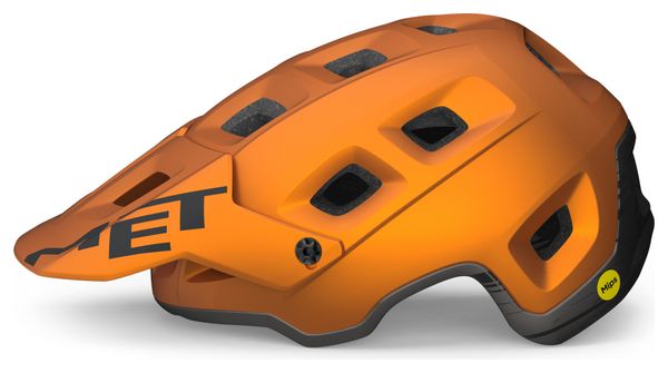 MET Terranova Mips Orange Titanium Mat 2022 All-Mountain Helm