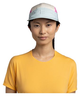 Casquette Buff 5 Panel Go Bleu/Rose