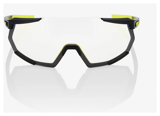 Gafas 100% Racetrap 3.0 - Negro brillante - Lentes fotocromáticas