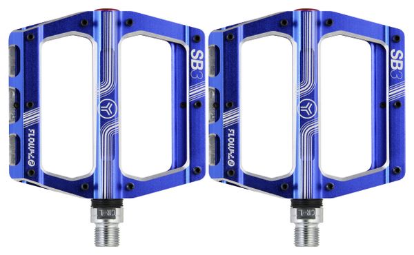 SB3 Flowy AM 2 Flat Pedals Blue