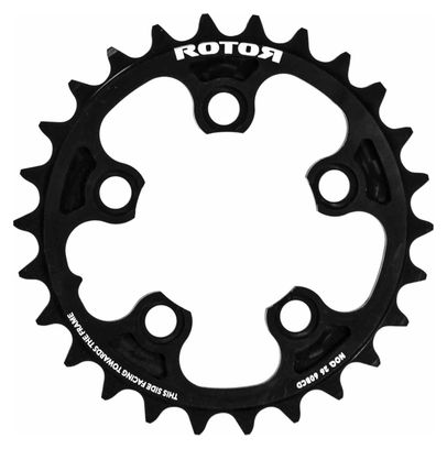 ROTOR NoQ Binnenste Kettingblad 60mm Zwart
