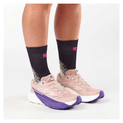 Chaussures Trail Salomon Pulsar Rose/Bleu Femme