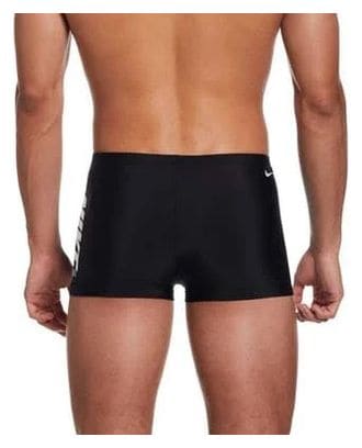 Nike Swim Square Leg Badeanzug Schwarz Weiß