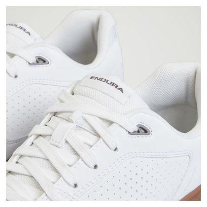 Endura Hummvee Witte Platte Pedaalschoenen