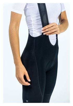 LeBram Race - Pantaloncini a bretelle da donna Nero