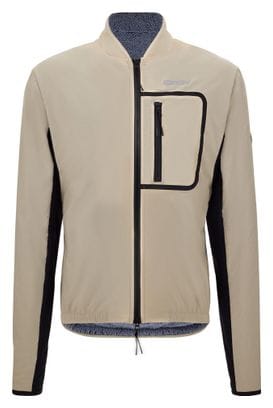 Santini Alpha T Long Sleeve Jacket Beige